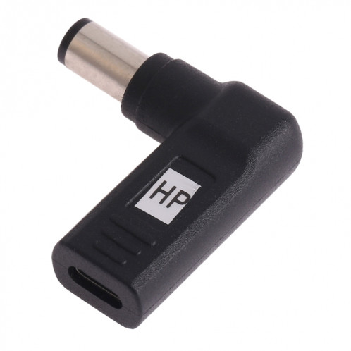 Connecteur adaptateur coudé USB-C / Type-C femelle à 7,4 x 5,0 mm pour ordinateurs portables HP SH0429505-04