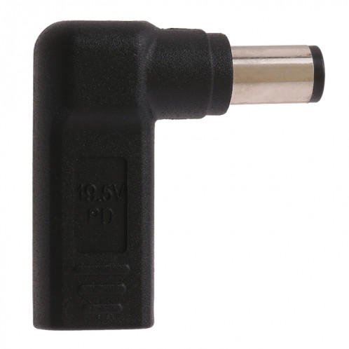 Connecteur adaptateur coudé USB-C / Type-C femelle à 7,4 x 5,0 mm pour ordinateurs portables HP SH0429505-04