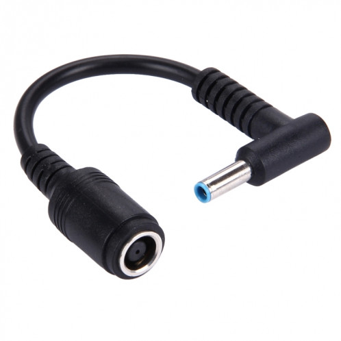 4.5 x 3.0mm Bent Mâle à 7.4 x 5.0mm Interfaces Femme Câble d'Alimentation pour Ordinateur Portable, Longueur: 10cm S40514121-04