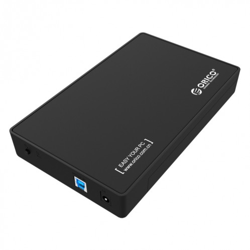 ORICO 3588US3 USB 3.0 Type-B 2.5 / 3.5 pouces SSD / SATA HDD boîtier de stockage disque dur boîte pour ordinateur portable PC de bureau (noir) SO537B1962-013
