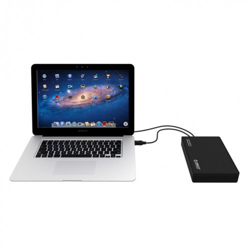 ORICO 3588US3 USB 3.0 Type-B 2.5 / 3.5 pouces SSD / SATA HDD boîtier de stockage disque dur boîte pour ordinateur portable PC de bureau (noir) SO537B1962-013