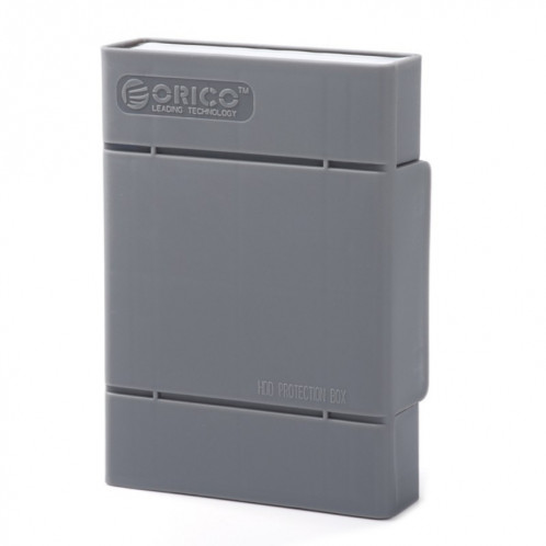 ORICO PHP-35 3.5 pouces SATA HDD Case disque dur disque protéger la boîte de couverture (gris) SO540H36-08