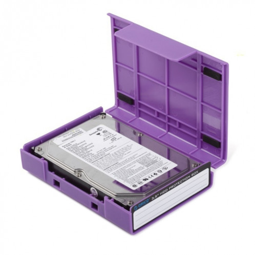 ORICO PHP-35 3.5 pouces SATA HDD Case disque dur disque protéger la boîte de couverture (violet) SO540P891-08