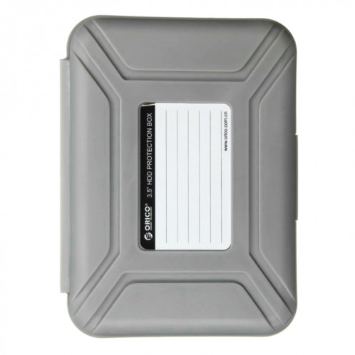 ORICO PHX-35 3.5 pouces SATA HDD Case disque dur disque protéger la boîte de couverture (gris) SO541H1351-08