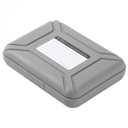 ORICO PHX-35 3.5 pouces SATA HDD Case disque dur disque protéger la boîte de couverture (gris) SO541H1351-08