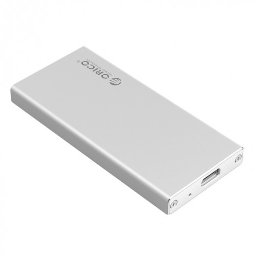 ORICO MSA-UC3 USB 3.1 Type C En Aluminium De Stockage Externe Boîtier Disque Dur Boîte pour 50mm x 30mm M-SATA SSD (Argent) SO549S1832-013