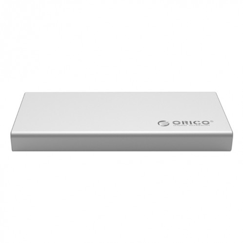 ORICO MSA-UC3 USB 3.1 Type C En Aluminium De Stockage Externe Boîtier Disque Dur Boîte pour 50mm x 30mm M-SATA SSD (Argent) SO549S1832-013