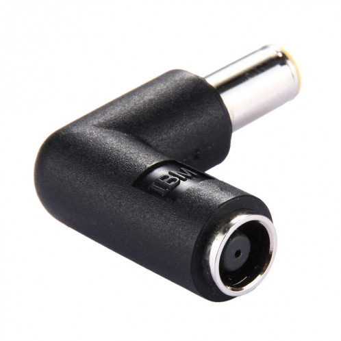 DC 7909 Mâle à DC 7909 Adaptateur Secteur pour Lenovo ThinkPad Ordinateur portable IBM, 90 degrés à angle droit SD0592556-04