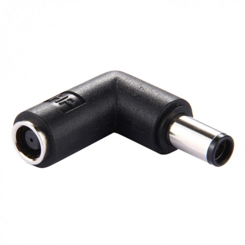 DC 7406 Mâle à DC 7406 Adaptateur d'alimentation femelle pour ordinateur portable HP, coude à angle droit de 90 degrés SD0593937-04