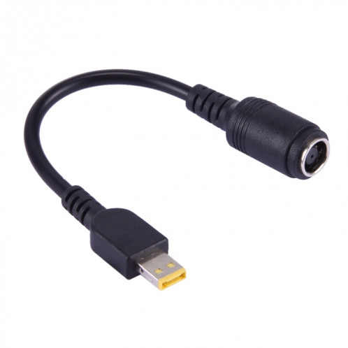 7.9x5.0mm Femelle à Lenovo Carré Câble d'Alimentation Mâle pour Ordinateur Portable Lenovo, Longueur: Environ 10cm S706031952-04
