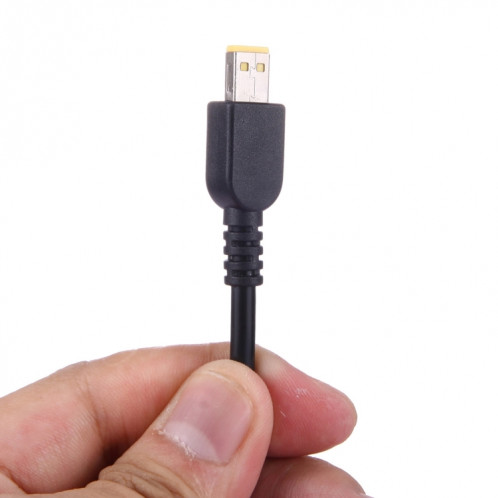 7.9x5.0mm Femelle à Lenovo Carré Câble d'Alimentation Mâle pour Ordinateur Portable Lenovo, Longueur: Environ 10cm S706031952-04