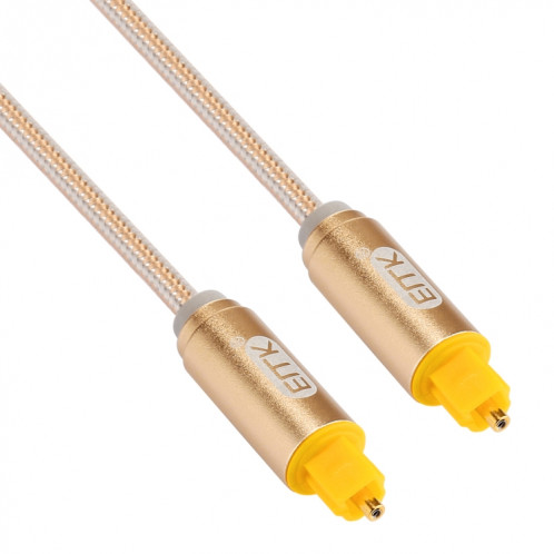 EMK Câble audio numérique Toslink mâle mâle audio optique (or) SH782J789-07