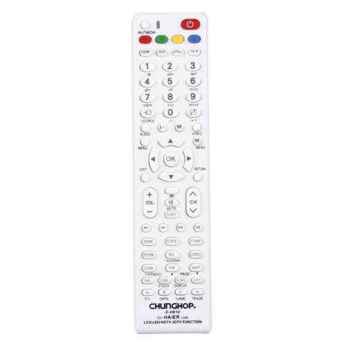 Télécommande universelle CHUNGHOP E-H910 pour HAIER LED LCD HDTV 3DTV SC078697-09