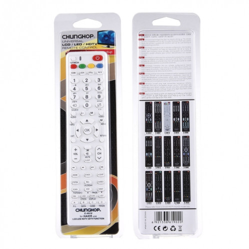 Télécommande universelle CHUNGHOP E-H910 pour HAIER LED LCD HDTV 3DTV SC078697-09