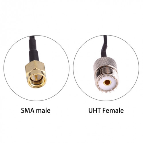 Câble UHF Femelle à SMA Mâle Adaptateur RG174 15cm S108051277-04