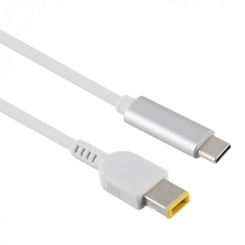 Câble de charge d'alimentation USB-C / Type-C vers Big Square Male pour Lenovo, longueur du câble: environ 1,5 m SH08081510-05