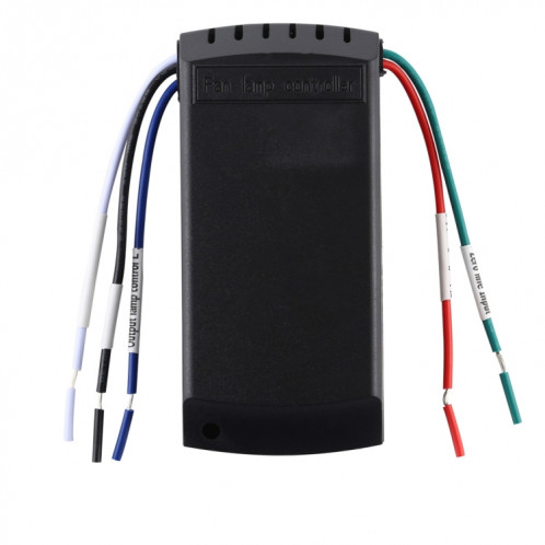 Kit de télécommande universel de lampe de ventilateur de plafond 85-265V minuterie commutateur de commande sans fil récepteur d'émetteur de vitesse du vent ajusté SH08751380-06