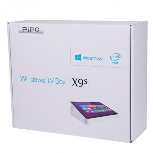 TV Box Style PiPo X9S Windows 10 Mini PC + tablette 8,9 pouces, Intel Cherry Trail X5-Z8350 Quad Core jusqu'à 1,84 GHz, RAM: 4 Go, ROM: 64 Go, Prise en charge WiFi / LAN / BT4.0 / HDMI ST08771029-09