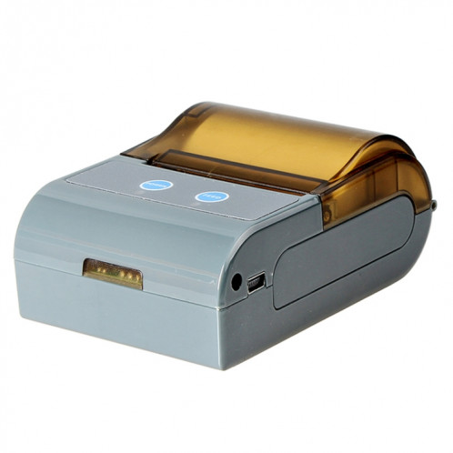 QS-5803 Imprimante thermique de reçu de point de vente Bluetooth 58mm portable (gris) SH894H1707-05