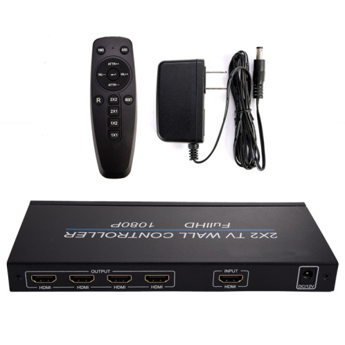 BT14 2X2 HDMI TV Wall Controller Processeur d'épissage multi-écran SH0903889-013