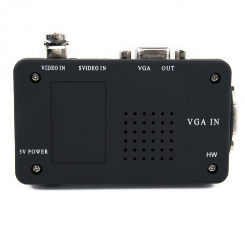 HOWEI HW-2404 BNC / S-Video to VGA Video Converter (Blue) SH912L1055-08
