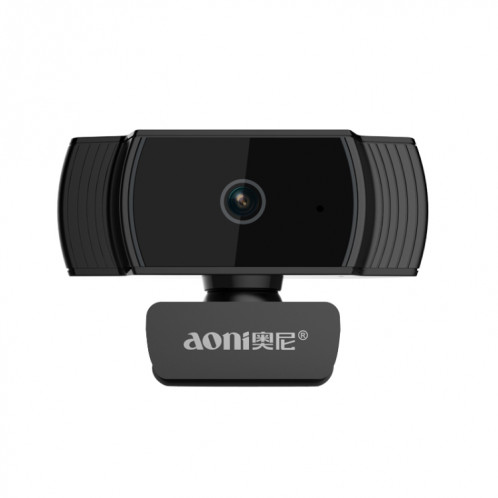 Aoni A20 FHD 1080P IPTV WebCam Téléconférence Enseignement Caméra de diffusion en direct avec microphone (Noir) SH918B1856-09