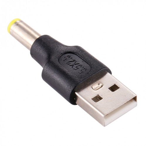 10 PCS 5,5 x 2,5 mm mâle à USB 2.0 mâle connecteur d'alimentation CC SH09211546-04