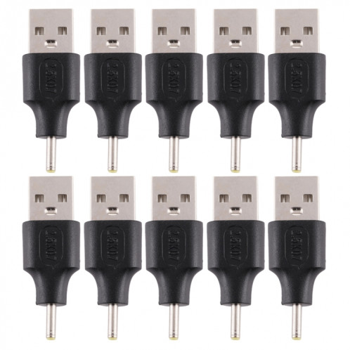 10 PCS 2,5 x 0,7 mm mâle à USB 2.0 mâle connecteur d'alimentation CC SH0924310-04