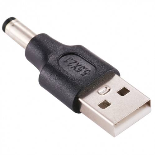 10 PCS 5,5 x 2,1 mm mâle à USB 2.0 mâle connecteur d'alimentation CC SH09251406-04