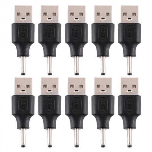 10 PCS 3.0 x 1.1mm mâle à USB 2.0 mâle connecteur d'alimentation CC SH09271314-04