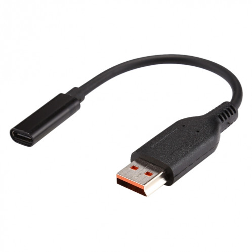 Câble de charge adaptateur secteur USB-C / Type-C femelle vers Yoga 3 mâle pour Lenovo SH09611268-04
