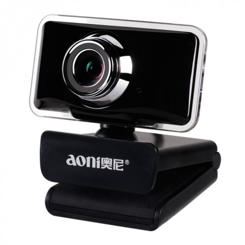 aoni C11 720P Caméra d'ordinateur HD à mise au point manuelle grand-angle à 150 degrés avec microphone SH09781496-012