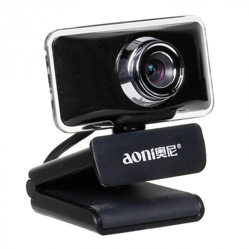 aoni C11 720P Caméra d'ordinateur HD à mise au point manuelle grand-angle à 150 degrés avec microphone SH09781496-012