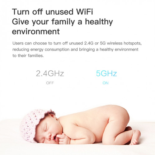 VONETS VAP11AC Mini pont sans fil 5G / 2.4G avec version ventilateur Répéteur WiFi 300 Mbps + 900 Mbps, prise en charge de la vidéosurveillance et du contrôle (blanc) SV1014122-014