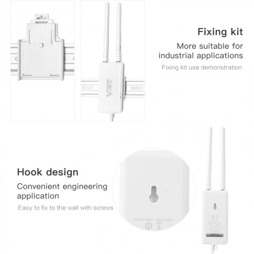 VONETS VAP11S 2.4G Mini pont sans fil répéteur WiFi 300Mbps avec 2 antennes SV10151812-015