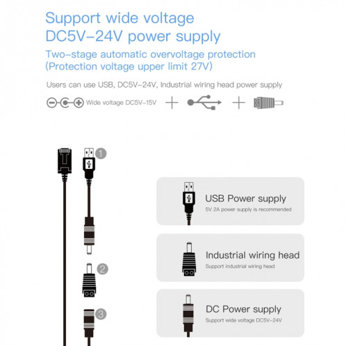 VONETS VAP11S 2.4G Mini pont sans fil répéteur WiFi 300Mbps avec 2 antennes SV10151812-015