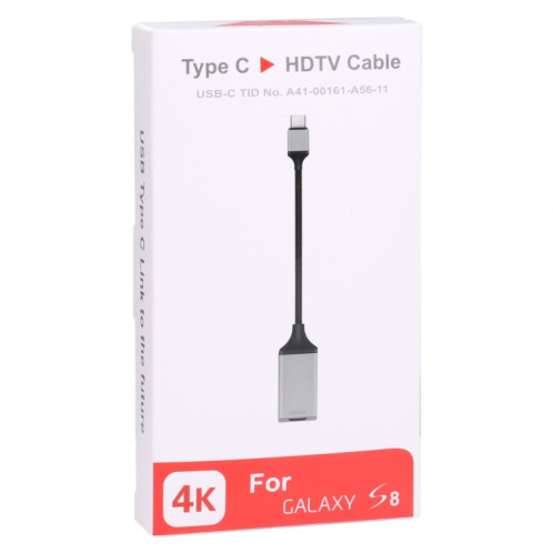 USB-C / TYPE-C 3.1 à HDMI 4KX2K HDTV Câble, Longueur du câble: 20 cm SH022H596-07