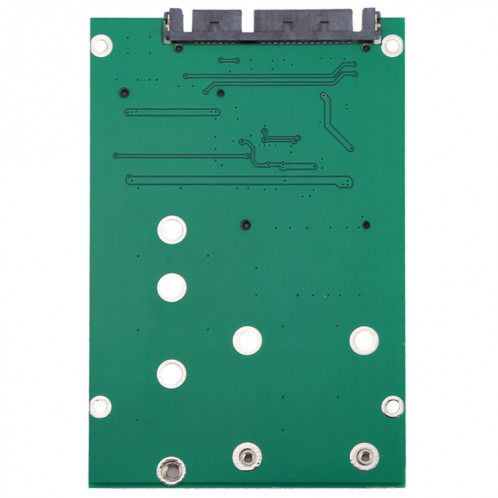 M.2 NGFF & mSATA SSD à SATA III 7 + 15 broches Adaptateur Convertisseur SM11181355-07