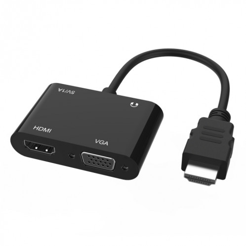 Adaptateur 5165HV HDMI vers HDMI + VGA SH1180229-06