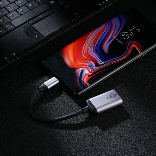 Câble adaptateur de connexion 4K 60Hz DP femelle vers Type-C / USB-C mâle SH1211786-06