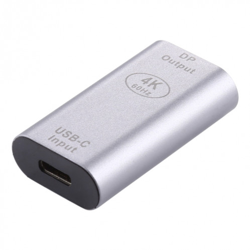 Adaptateur en alliage d'aluminium Type-C / USB-C Femelle vers Big DP Femelle SH1215521-06