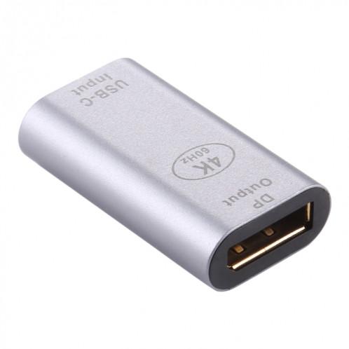 Adaptateur en alliage d'aluminium Type-C / USB-C Femelle vers Big DP Femelle SH1215521-06