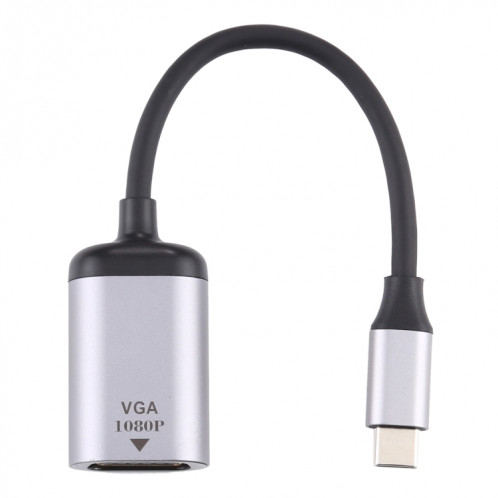 Câble adaptateur de connexion 1080P VGA femelle vers type C / USB-C mâle SH1216219-06
