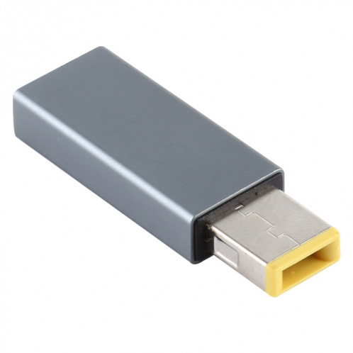 Connecteur adaptateur mâle PD 20V Big Square pour Lenovo (gris argent) SH38SH1345-04