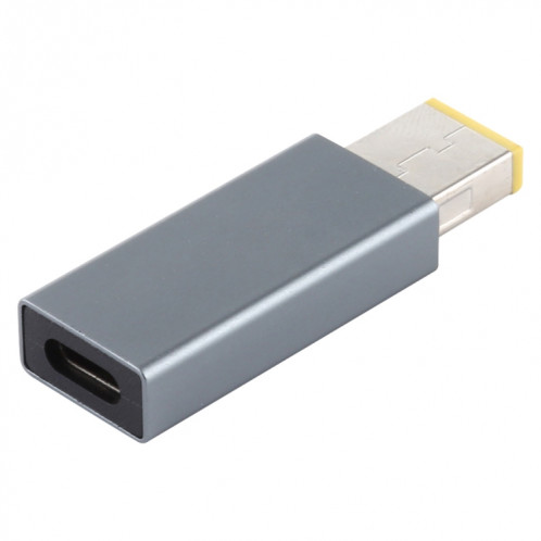 Connecteur adaptateur mâle PD 20V Big Square pour Lenovo (gris argent) SH38SH1345-04