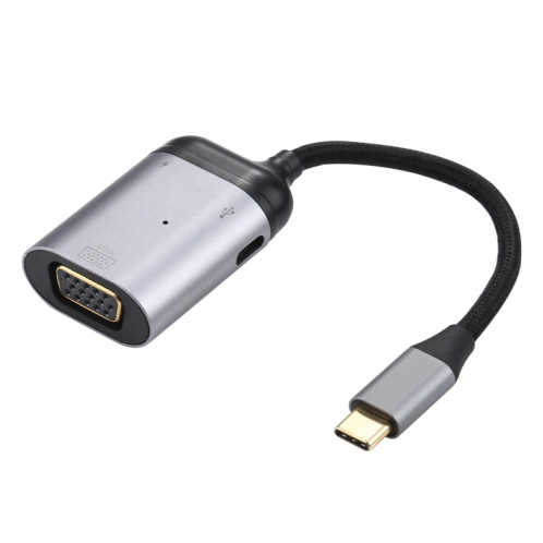 Câble adaptateur de synchronisation de données USB-C / Type-C vers VGA + DP 4K UHD SH13491004-06