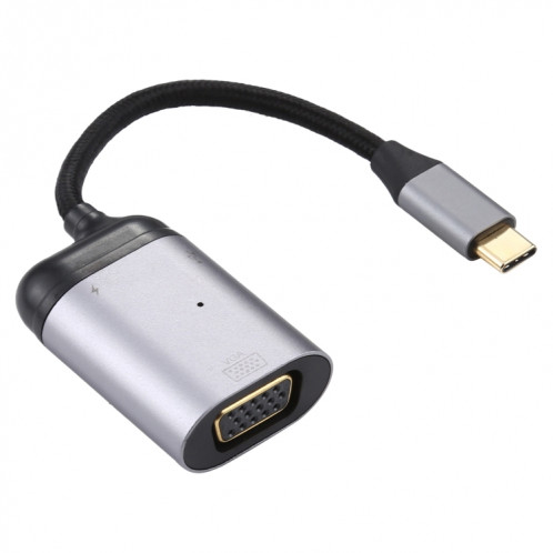 Câble adaptateur de synchronisation de données USB-C / Type-C vers VGA + DP 4K UHD SH13491004-06