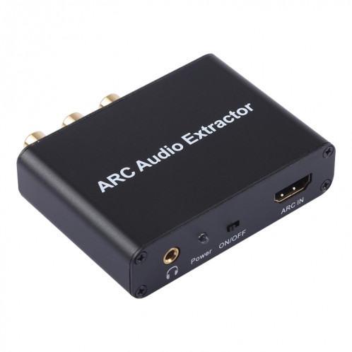 Extracteur audio 192KHz ARC HDMI ARC vers SPDIF + Adaptateur de canal retour audio convertisseur coaxial + L / R SH13571008-010