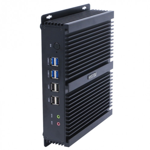 HYSTOU FMP04B-i5-4200U Mini PC Core i5-4200U Intel QS77 Express 2,6 GHz, RAM: 8 Go, ROM: 128 Go, Prise en charge de Windows 10 / Linux OS SH13681390-06