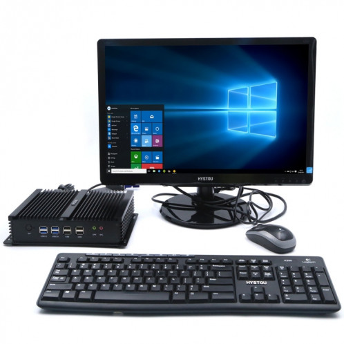 HYSTOU FMP04B-i5-4200U Mini PC Core i5-4200U Intel QS77 Express 2,6 GHz, RAM: 8 Go, ROM: 128 Go, Prise en charge de Windows 10 / Linux OS SH13681390-06